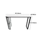 Industrial Stone Bar Dining Table Indoor Double Pedestal Bistro Table with Shelve Clearhalo 'Bar Furniture' 'Bar Tables' 'bar_tables' 'furn' 'furn_bar_tables' 'Furniture' 'furniture_bar_tables' 'Kitchen & Dining Furniture' 'kitchen&dining_furn' 'kitchen' 1200x1200_adf4bab4-0056-465c-aa30-f035cbdb8c2d