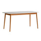 Contemporary White Standard Dining Table Sintered Stone Top Dining Table for Kitchen Clearhalo ' dining_table' 'Dining Tables & Seating' 'Dining Tables' 'furn' 'furn_dining_table' 'Furniture' 'furniture_dining_table' 'Kitchen & Dining Furniture' 'kitchen&dining_furn' 'kitchen' 'kitchen_dining_table' 1200x1200_adf56751-a6d3-4f4c-bf3c-413ac8354a88