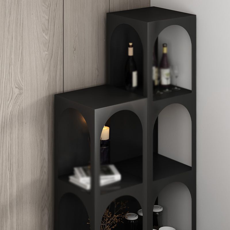 Modern Style Metal Bookshelf Closed Back Shelf Bookcase for Home Clearhalo 'Bookcases' 'furn' 'furn_bookcases' 'Furniture' 'furniture_bookcases' 'kitchen' 'kitchen_bookcases' 'Living Room Furniture' 'Office Furniture' 1200x1200_adf6b966-ce44-4100-b032-f3c932a0f868