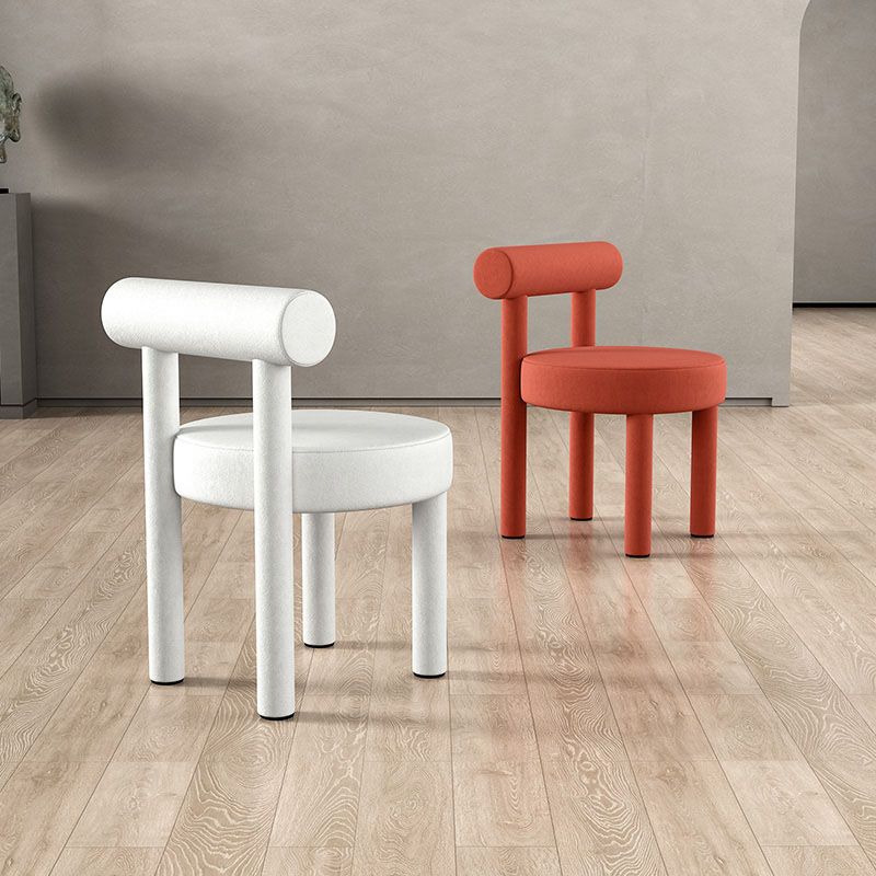 Minimalist Style Fabric Dining Chairs for Home Open Back Side Chair Clearhalo 'Dining Chairs' 'Dining Tables & Seating' 'dining_chair' 'furn' 'furn_dining_chair' 'Furniture' 'furniture_dining_chair' 'Kitchen & Dining Furniture' 1200x1200_adf9e4cd-4008-4f13-bff4-9cde76f79867