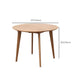 Modern Oak Wood Dining Set 1/2/3/5 stuks Bruine dinette set met stoelen
