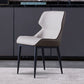 Contemporary Style Chair Arm Chair for Kitchen with Metal Legs