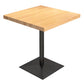 Industrial Pine Wood Dining Table Square Table in Nature with Metal Pedestal Clearhalo ' dining_table' 'Dining Tables & Seating' 'Dining Tables' 'furn' 'furn_dining_table' 'Furniture' 'furniture_dining_table' 'Kitchen & Dining Furniture' 'kitchen&dining_furn' 'kitchen' 'kitchen_dining_table' 1200x1200_ae00033d-f543-4762-a55e-2fdb39f71d22
