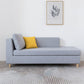 Wood One Armed Scandinavian Chaise Square Arms with Legs for Living Room Clearhalo 'Chairs & Seating' 'Chaise Lounge' 'chaise_lounge' 'furn' 'furn_chaise_lounge' 'Furniture' 'Living Room Furniture' 1200x1200_ae00b82f-122f-4b4e-b8e4-4f45ddb8b209
