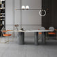 Oval Traditional Luxury Stone Table Standard Height Dining Table Clearhalo 'Dining Tables & Seating' 'Dining Tables' 'dining_table' 'furn' 'furn_dining_table' 'Furniture' 'Kitchen & Dining Furniture' 1200x1200_ae01af74-701f-4f4d-b0f1-aa18cb07204b