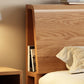 Scandinavian Solid Wood Standard Bed with Headboard Low Profile Bed Clearhalo 'Bedroom Furniture' 'Beds' 'furn' 'furn_beds' 'Furniture' 1200x1200_ae023742-7d46-4d64-b14a-515e07faf5f8