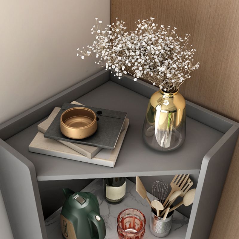 TABELLA SIGNALLIO DELLA CONTEMPOURIAMENTE TABELLA 55 "H REST a buffet in legno con mobile