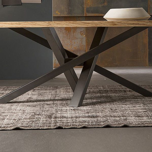 Modern White in Wood Dining Table Rectangle Dining Table for Kitchen