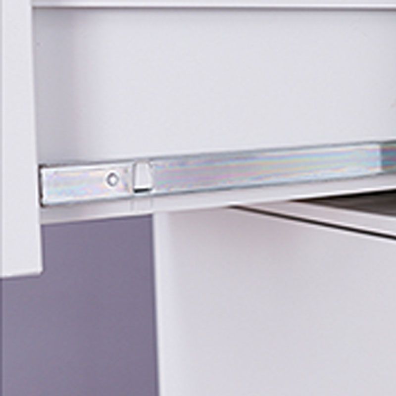 Contemporary Style Side Board Metal Sideboard for Dining Room Clearhalo 'buffet_sideboard' 'Buffets & Sideboards' 'furn' 'furn_buffet_sideboard' 'Furniture' 'Kitchen & Dining Furniture' 1200x1200_ae049a93-db46-4163-8575-9cff379e7cf6