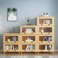 11.8" W Closed Storage Bookcase Modern Wooden Bookshelf with Glass Doors Clearhalo 'Bookcases' 'furn' 'furn_bookcases' 'Furniture' 'Office Furniture' 1200x1200_ae088682-417e-42ef-a4f5-71dac04ee706