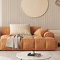 Contemporary Recessed Arm Standard Sofa Cushions Seating for Apartment