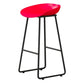 Contemporary Bucket Counter Bar Stool Armless Plastic Bar Stool with Footrest, Iron Base Clearhalo 'Bar Furniture' 'Bar Stools' 'bar_stools' 'furn' 'furn_bar_stools' 'furniture_bar_stools' 'Kitchen & Dining Furniture' 'kitchen&dining_furn' 'kitchen' 'kitchen_furn' Furniture' 1200x1200_ae12a777-d51d-435c-b4a8-a8d78d7a338e