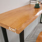 Modern Style Bar Table Set 1/2/5 Pieces Rectangle Bar Table with High Wood Stools Clearhalo 'Bar Furniture' 'furn' 'furn_home_bar_bar_sets' 'Furniture' 'Home Bars & Bar Sets' 'home_bar_bar_sets' 'Kitchen & Dining Furniture' 1200x1200_ae14cd5a-92d7-4e8c-a142-5a7304a10a8d