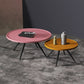 Pine Wood 4 Legs Coffee Table Modernism Round Tray Table Cocktail Table Clearhalo 'Coffee & Accent Tables' 'Coffee Tables' 'coffee_tables' 'furn' 'furn_coffee_tables' 'Furniture' 'Living Room Furniture' 1200x1200_ae154184-85e3-4213-80f4-018736c2b419
