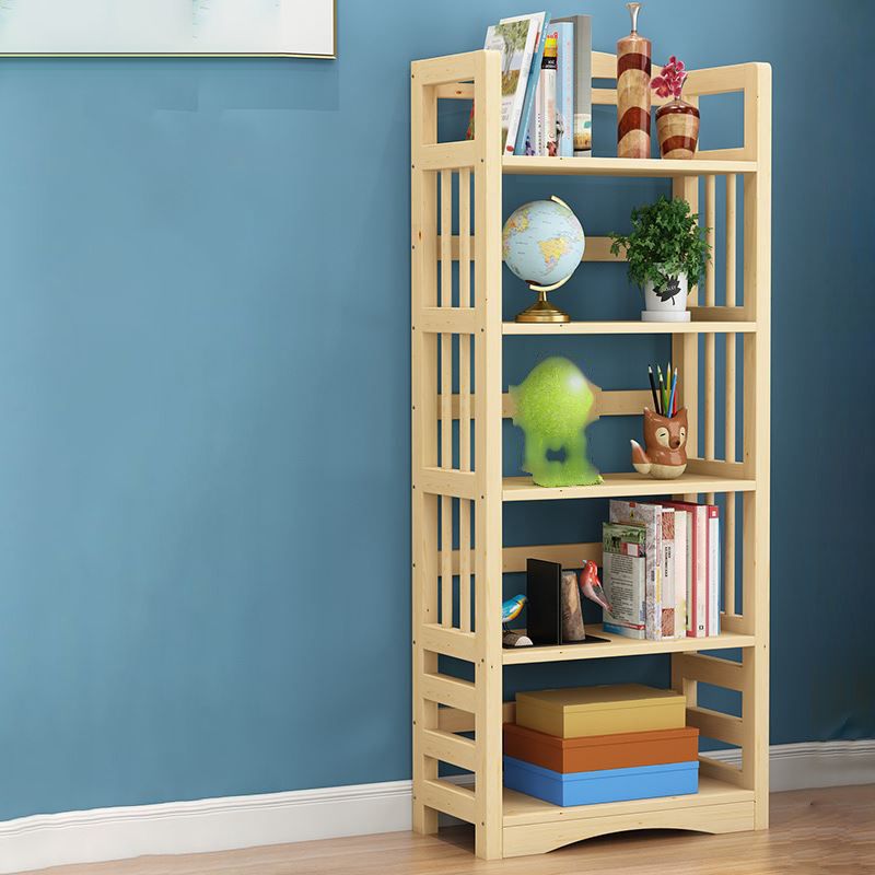 Etagere Vertical Modern Book Shelf Natural Wooden Shelf Bookcase for Study Room Clearhalo 'Bookcases' 'furn' 'furn_bookcases' 'Furniture' 'Office Furniture' 1200x1200_ae18700e-df08-46be-b2ab-a28e98194bc7