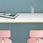 White Faux Marble Table Modern Style Bistro Bar Table for Patio Use Clearhalo 'Bar Furniture' 'Bar Tables' 'bar_tables' 'furn' 'furn_bar_tables' 'Furniture' 'Kitchen & Dining Furniture' 1200x1200_ae20037f-e719-45d6-94db-dcd3a6bab318
