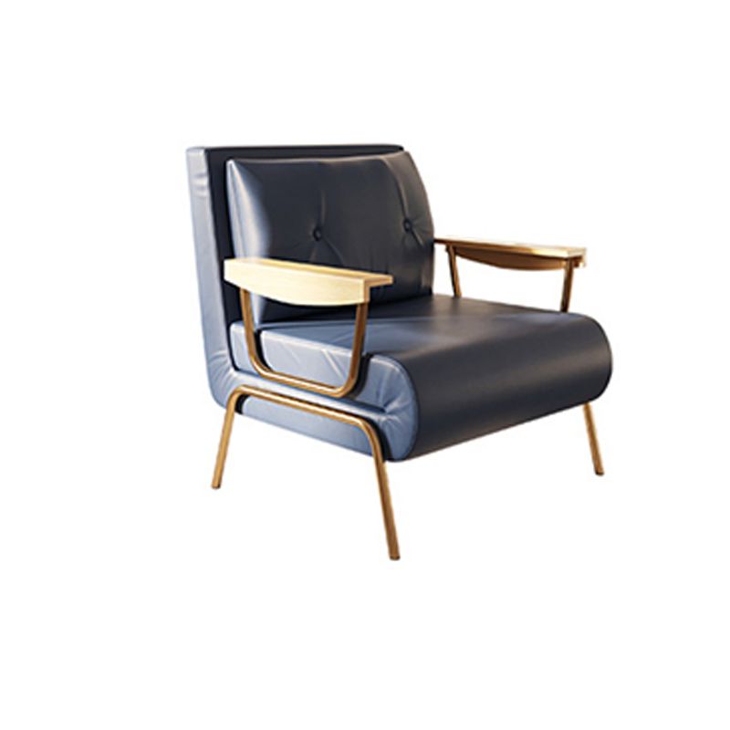 Glam Foldable Futon Sofa Bed Bonded Leather Convertible Sofas Clearhalo 'furn' 'furn_futons' 'Furniture' 'Futons & Daybeds' 'Futons' 'Living Room Furniture' 1200x1200_ae212144-d238-4d4d-93ec-c510df58f671