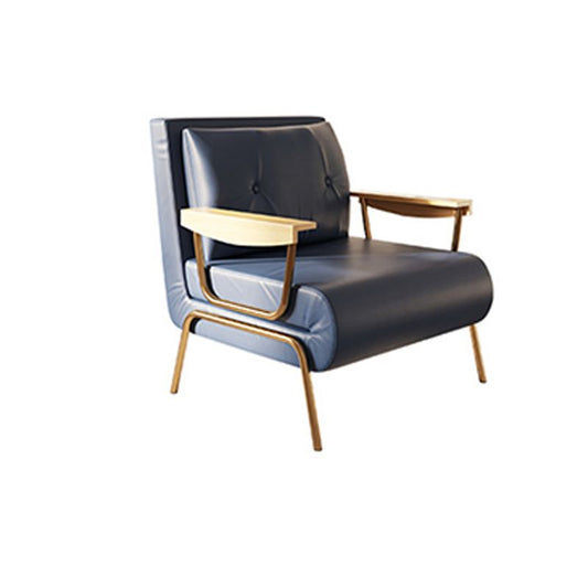 Glam Foldable Futon Sofa Bed Bonded Leather Convertible Sofas Clearhalo 'furn' 'furn_futons' 'Furniture' 'Futons & Daybeds' 'Futons' 'Living Room Furniture' 1200x1200_ae212144-d238-4d4d-93ec-c510df58f671