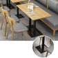 Industrial Dining Table Black Metal Base Table for Home Kitchen Dinner Clearhalo ' dining_table' 'Dining Tables & Seating' 'Dining Tables' 'furn' 'furn_dining_table' 'Furniture' 'furniture_dining_table' 'Kitchen & Dining Furniture' 'kitchen&dining_furn' 'kitchen' 'kitchen_dining_table' 1200x1200_ae216604-2e19-40a5-b909-f98c047fd460