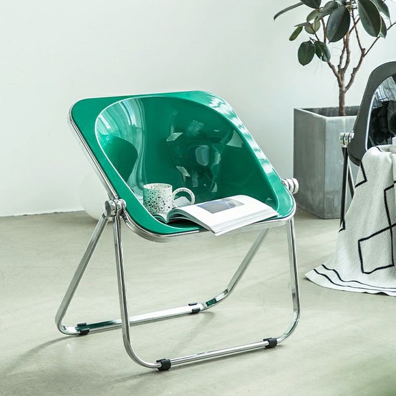 Vouwen Acryl-eetstoel stoel metalen frame binnenstoel binnen de outdoor