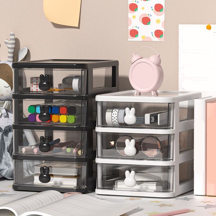 Transparent File Cabinet Plastic Drawers Vertical Filing Cabinet for Home and Office Clearhalo 'Filing Cabinets' 'filling_cabinets' 'furn' 'furn_filling_cabinets' 'Furniture' 'Office Furniture' 1200x1200_ae28e312-8011-4da5-b2be-b74d1735cd9f