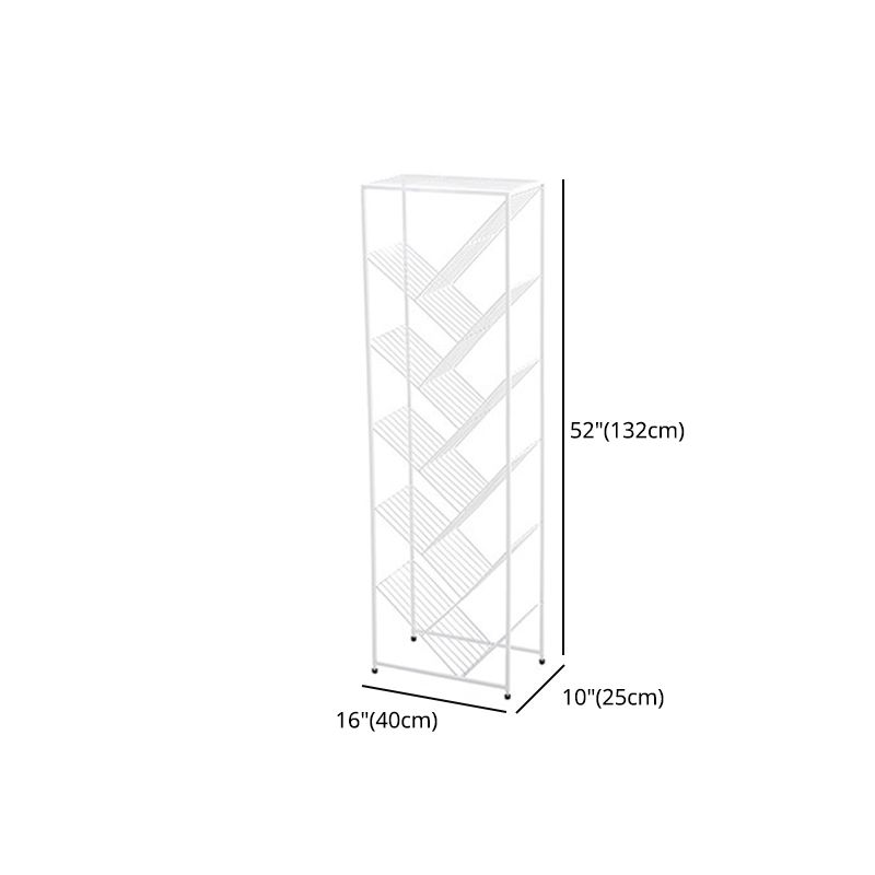 Invisible Bookshelf Open Back Contemporary Style Bookcase for Home and Office Clearhalo 'Bookcases' 'furn' 'furn_bookcases' 'Furniture' 'furniture_bookcases' 'kitchen' 'kitchen_bookcases' 'Living Room Furniture' 'Office Furniture' 1200x1200_ae306e05-9518-4268-b080-02c8b532165c