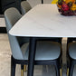 Rectangle Sintered Stone Table for Restaurant Industrial Dining Table with 4 Legs Clearhalo ' dining_table' 'Dining Tables & Seating' 'Dining Tables' 'furn' 'furn_dining_table' 'Furniture' 'furniture_dining_table' 'Kitchen & Dining Furniture' 'kitchen&dining_furn' 'kitchen' 'kitchen_dining_table' 1200x1200_ae30a203-56eb-4037-93b1-9014ee813224