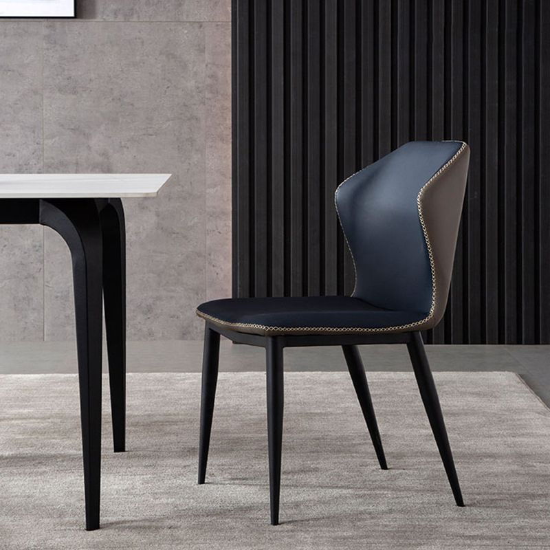 Metal Industrial Dining Kitchen Room Chair Wingback Side Chair Clearhalo ' kitchen&dining_furn' 'Dining Chairs' 'Dining Tables & Seating' 'dining_chair' 'furn' 'furn_dining_chair' 'Furniture' 'furniture_dining_chair' 'Kitchen & Dining Furniture' 'kitchen' 1200x1200_ae32cc20-ac4d-464e-a4bc-b4e43593daa5