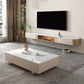 Glam Stone TV Console Floating TV Media Stand for Living Room Clearhalo 'furn' 'furn_tv_stands_entertainment_centers' 'Furniture' 'Living Room Furniture' 'TV Stands & Entertainment Centers' 'TV Stands & Media Storage Furniture' 'tv_stands_entertainment_centers' 1200x1200_ae3528ef-b357-476a-be9f-45df47c4fa99