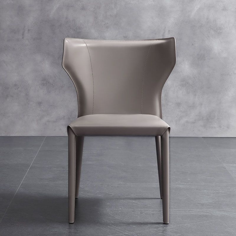 Modern Indoor-Outdoor Dining Room Chairs Wingback Parsons Armless Chair (Set of 2) Clearhalo ' kitchen&dining_furn' 'Dining Chairs' 'Dining Tables & Seating' 'dining_chair' 'furn' 'furn_dining_chair' 'Furniture' 'furniture_dining_chair' 'Kitchen & Dining Furniture' 'kitchen' 1200x1200_ae37b821-5e87-4c8f-971e-e4484fdd0141