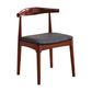 Contemporary Style Side Chair Wood Open Back Dining Chair for Dining Room