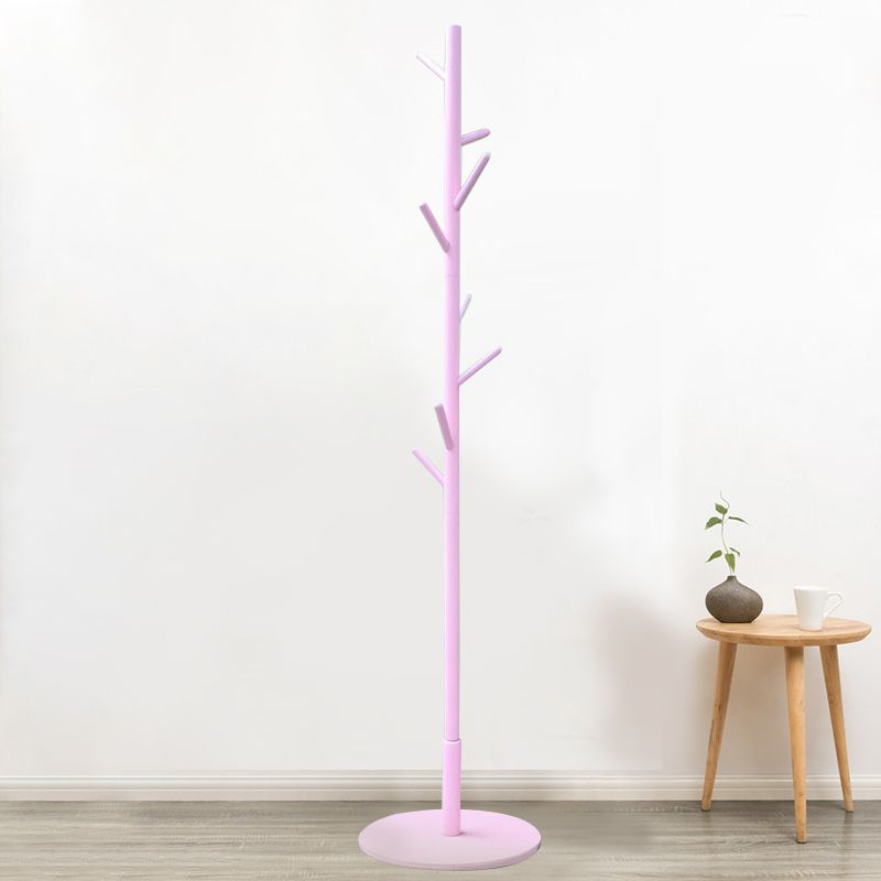 Moderner Kleiderbügel Holzeingangs -Kit Freiständige Katastange