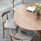 Modern Brown Dining Table Round Solid Wood Dining Table with 4 Legs for Home Clearhalo ' dining_table' 'Dining Tables & Seating' 'Dining Tables' 'furn' 'furn_dining_table' 'Furniture' 'furniture_dining_table' 'Kitchen & Dining Furniture' 'kitchen&dining_furn' 'kitchen' 'kitchen_dining_table' 1200x1200_ae3bd2bd-e448-443a-922a-321b3d4bbc02