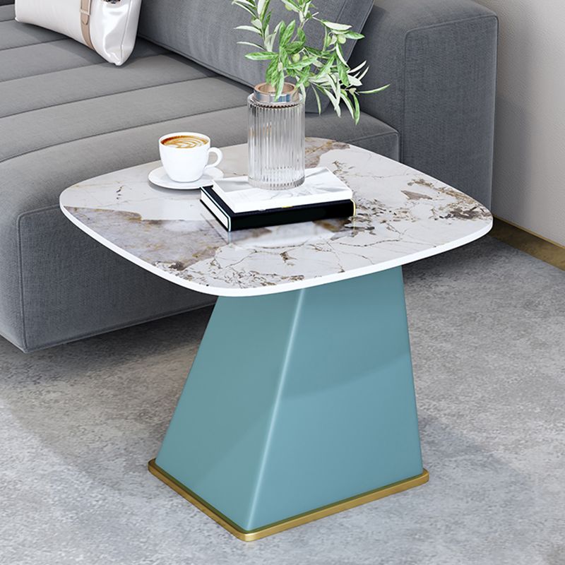 23.6" Floor Solid Wood Side Table Modern Multi - Color Marble Side Accent Table Clearhalo 'Coffee & Accent Tables' 'End & Side Tables' 'end_side_table' 'end_side_tables' 'furn' 'furn_end_side_tables' 'Furniture' 'furniture_end_side_table' 'Living Room Furniture' 1200x1200_ae3bf539-dfdd-4bb0-bda0-c1d2cbe95564