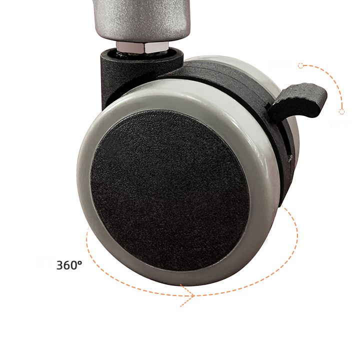 Escritorio de oficina rectangular ajustable de altura escritorio de escritura de madera con ruedas colchas