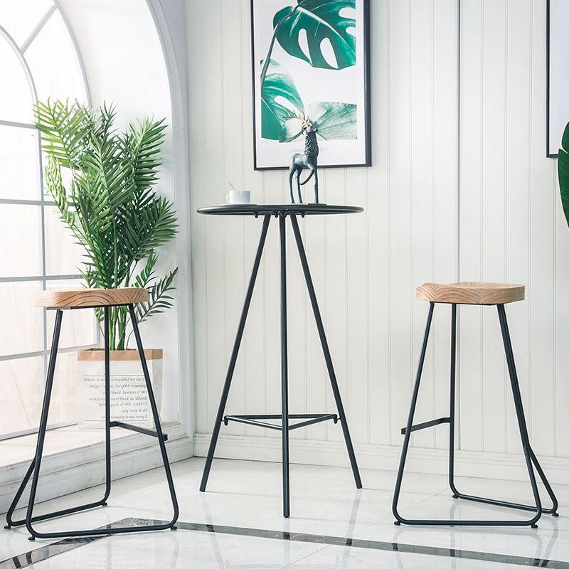 Glam 1/2/3/4 stukken Round Bar Table Set vaste tabel Teller ingesteld voor eetkamer