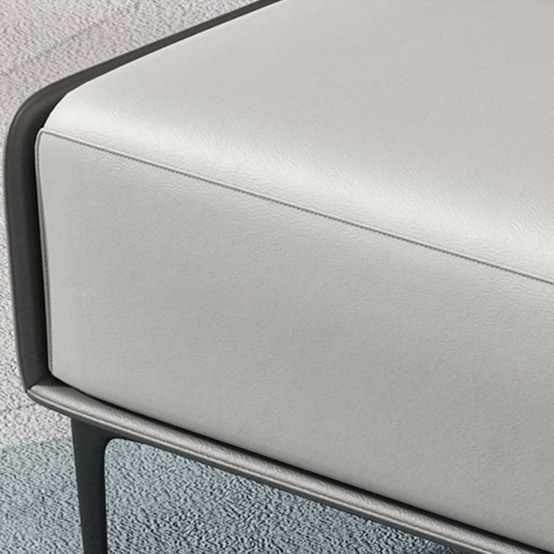 Modern Cushioned Seating Bench Rectangle Entryway and Bedroom Bench , 16" W Clearhalo 'Benches' 'Chairs & Seating' 'furn' 'furn_benches' 'Furniture' 'Living Room Furniture' 1200x1200_ae3effc5-19be-4deb-9fe5-d5f42f90b697