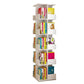 Contemporary Style Bookshelf Rotatable White Bookcase for Home and Office Clearhalo 'Bookcases' 'furn' 'furn_bookcases' 'Furniture' 'furniture_bookcases' 'Office Furniture' 1200x1200_ae3fac52-7552-490e-9cbb-a36ad41ae05d