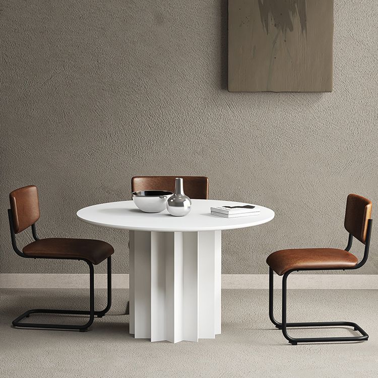 Modern Standard Kitchen Dining Table Wood Round Shape Dining Table with Pedestal Base Clearhalo ' dining_table' 'Dining Tables & Seating' 'Dining Tables' 'furn' 'furn_dining_table' 'Furniture' 'furniture_dining_table' 'Kitchen & Dining Furniture' 'kitchen&dining_furn' 'kitchen' 'kitchen_dining_table' 1200x1200_ae431d36-b332-4ce5-99de-1c816023b2f3