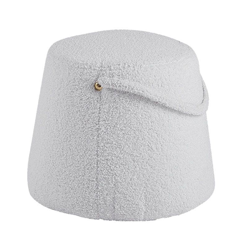 Glam osmanische Samtpolsterte, farbenfeste, tränenfeste Ottomane