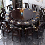 Solid Wood Dining Table Convertible Dining Table for Dining Room