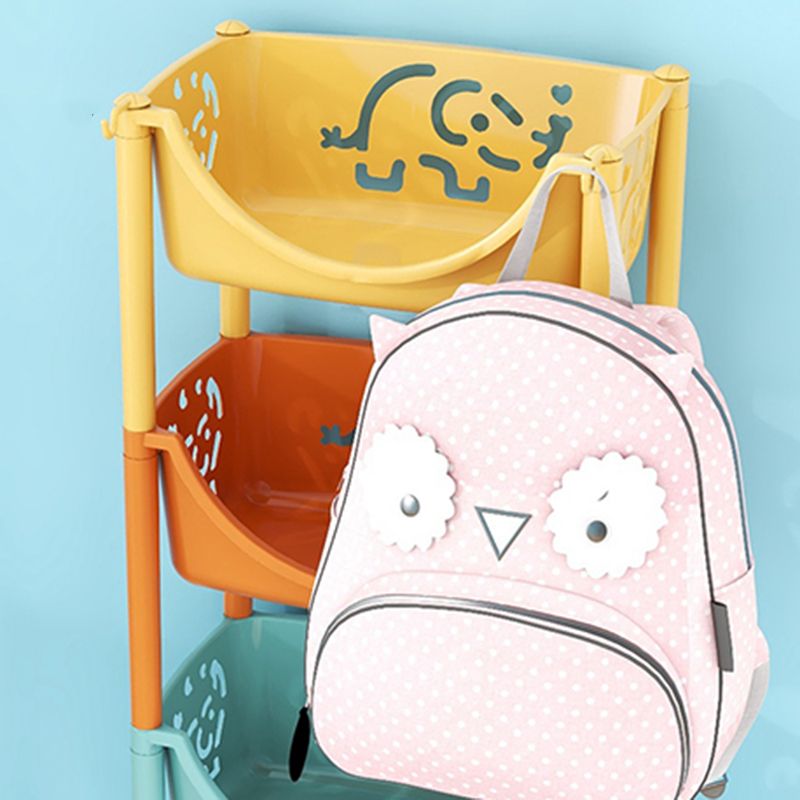 Scandinavian Style Bookcase with Casters Shelf Bookcase for Home and Office Clearhalo 'Bookcases' 'furn' 'furn_bookcases' 'Furniture' 'furniture_bookcases' 'Office Furniture' 1200x1200_ae44e56e-65bb-4c97-896a-5335a698d197