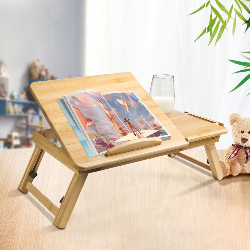 Scrivania rettangolare di scrittura rettangolare contemporanea scrivania per ufficio pieghevole regolabile