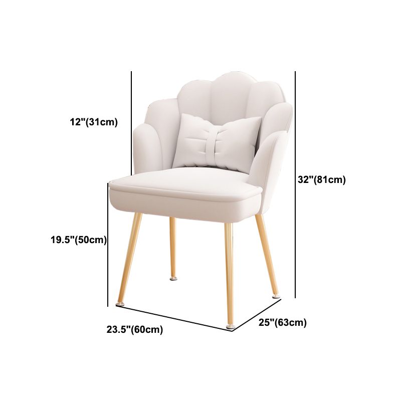 Modern Velvet Computer Desk Chair Armless Upholstered Office Chair Clearhalo 'furn' 'furn_office_chair' 'Furniture' 'furniture_office_chair' 'Office Chairs' 'Office Furniture' 'office_chair' 1200x1200_ae48e17c-bb84-4a29-9a83-0ff19f3b60dc