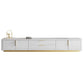 Console multimediale per TV Glam da 16" W, contenitore chiuso, console multimediale per TV con cassetti