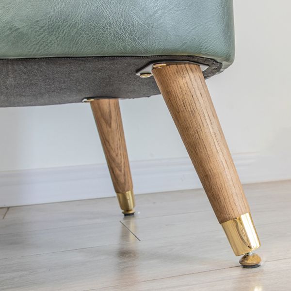 Minimalist Style Upholstered Side Chair Solid Back Arm Single Dining Side Chair for Home Clearhalo ' kitchen&dining_furn' 'Dining Chairs' 'Dining Tables & Seating' 'dining_chair' 'furn' 'furn_dining_chair' 'Furniture' 'furniture_dining_chair' 'Kitchen & Dining Furniture' 'kitchen' 1200x1200_ae4c2f69-1fd9-4452-bac0-770b30ac63cf