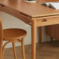 Retractable Solid Wood Table Modern Dining Table with 4 Legs for Restaurant Clearhalo ' dining_table' 'Dining Tables & Seating' 'Dining Tables' 'furn' 'furn_dining_table' 'Furniture' 'furniture_dining_table' 'Kitchen & Dining Furniture' 'kitchen&dining_furn' 'kitchen' 'kitchen_dining_table' 1200x1200_ae4dcebd-54c7-4fb0-87fc-e4e9a1907473