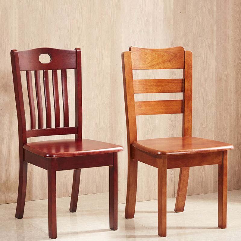 Contemporary Square Solid Wooden Chairs Armless Chairs for Dining Room Clearhalo ' kitchen&dining_furn' 'Dining Chairs' 'Dining Tables & Seating' 'dining_chair' 'furn' 'furn_dining_chair' 'Furniture' 'furniture_dining_chair' 'Kitchen & Dining Furniture' 'kitchen' 1200x1200_ae4e2ec8-6e0d-4ff3-a984-792e1c5754b9