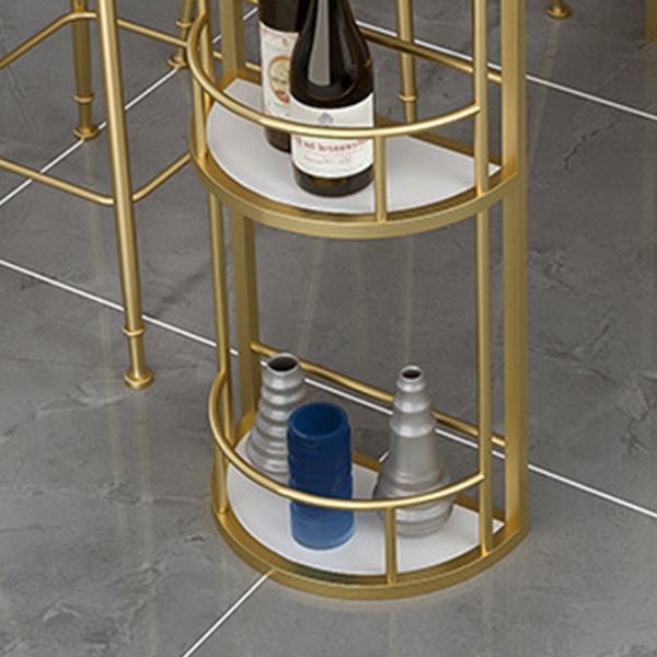 Contemporary Style 1/2/3 Pieces Bar Table Set Rectangle Bar Table with Metal Stools Clearhalo 'Bar Furniture' 'furn' 'furn_home_bar_bar_sets' 'Furniture' 'Home Bars & Bar Sets' 'home_bar_bar_sets' 'Kitchen & Dining Furniture' 1200x1200_ae4f48ae-8ce4-473e-83d1-9cad8ff5283a