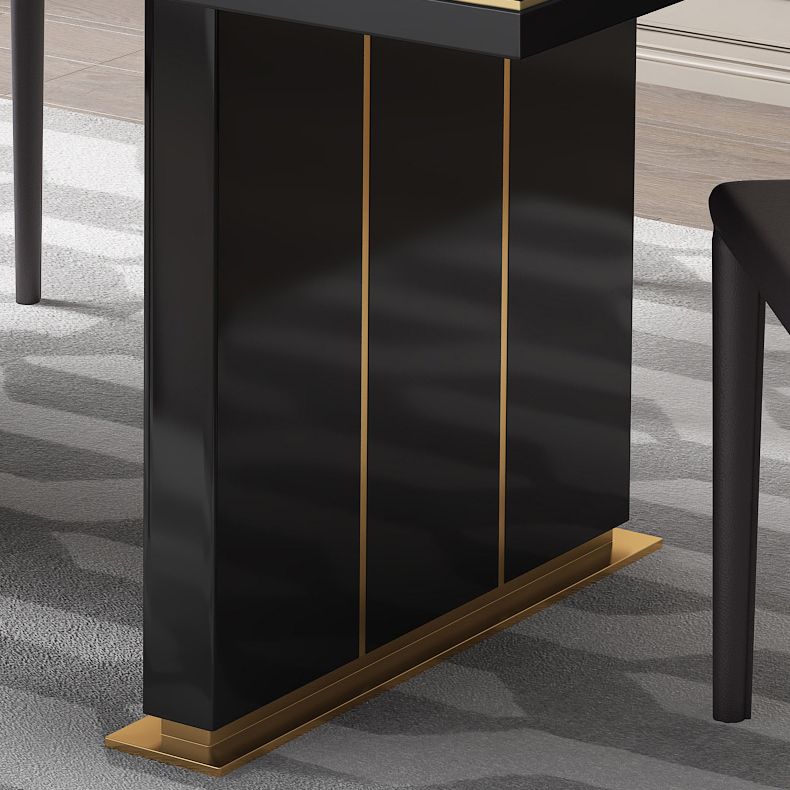 Traditional Luxury Dining Table White Rectangle Sintered Stone Table with Metal Base Clearhalo ' dining_table' 'Dining Tables & Seating' 'Dining Tables' 'furn' 'furn_dining_table' 'Furniture' 'furniture_dining_table' 'Kitchen & Dining Furniture' 'kitchen&dining_furn' 'kitchen' 'kitchen_dining_table' 1200x1200_ae5939db-7ad3-419f-9e2f-c92e63718588